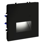 Подсветка светодиодная встраиваемая VOLTUM S70 с датчиком, (черный матовый) (VLS070708)