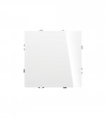 Заглушка VOLTUM S70 с суппортом, (белый глянцевый) (VLS080101)