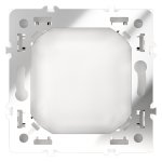 Заглушка VOLTUM S70 с суппортом, (белый глянцевый) (VLS080101)