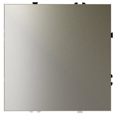 Заглушка VOLTUM S70 с суппортом, (шелк) (VLS080104)