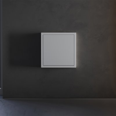 Заглушка VOLTUM S70 с суппортом, (серый)