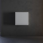 Заглушка VOLTUM S70 с суппортом, (серый)