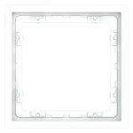 Рамка пластиковая VOLTUM S70 на 1 пост, (белый матовый) (VLS100102)