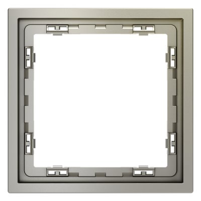 Рамка пластиковая VOLTUM S70 на 1 пост, (шелк) (VLS100104)