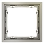 Рамка пластиковая VOLTUM S70 на 1 пост, (шелк) (VLS100104)