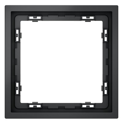 Рамка пластиковая VOLTUM S70 на 1 пост, (графит) (VLS100107)