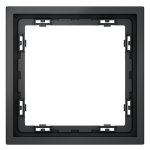 Рамка пластиковая VOLTUM S70 на 1 пост, (графит) (VLS100107)