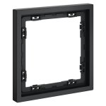 Рамка пластиковая VOLTUM S70 на 1 пост, (графит) (VLS100107)