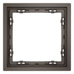 Рамка пластиковая VOLTUM S70 на 1 пост, (капучино)