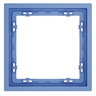 Рамка пластиковая VOLTUM S70 на 1 пост, (деним)