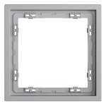 Рамка пластиковая VOLTUM S70 на 1 пост, (серый)
