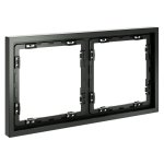 Рамка пластиковая VOLTUM S70 на 2 поста, (титан) (VLS100206)