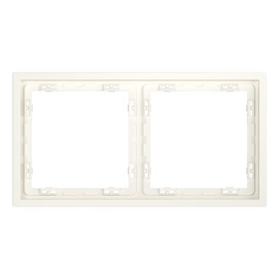 Рамка пластиковая VOLTUM S70 на 2 пост, (хлопок)