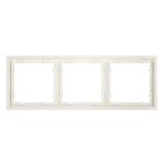 Рамка пластиковая VOLTUM S70 на 3 пост, (хлопок)