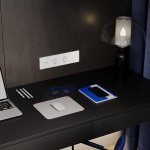 Рамка пластиковая VOLTUM S70 на 4 поста, (белый глянцевый) (VLS100401)