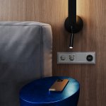 Рамка стеклянная VOLTUM S70 на 4 поста, (сталь, стекло) (VLS110405)