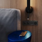 Рамка стеклянная VOLTUM S70 на 4 поста, (титан, стекло) (VLS110406)