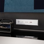 Рамка стеклянная VOLTUM S70 на 5 постов, (белый, стекло) (VLS110501)