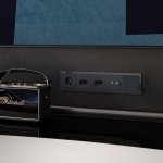 Рамка стеклянная VOLTUM S70 на 5 постов, (графит, стекло) (VLS110507)