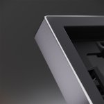 Рамка металлическая на 2 поста, S70 Metal (антрацит)