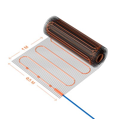 Нагревательный мат VLT01-200-0.5