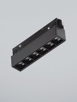 Трековый светильник магнитный 6Вт 48В 4000K, черный 60° Vitaluce VT0200003-01