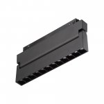 Трековый светильник поворотный магнитный 12Вт 48В 3000K, черный 60° Vitaluce VT0200009-01.1