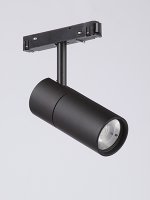 Трековый светильник поворотный магнитный 6Вт 48В 3000K, черный 24° Vitaluce VT0200010-01.1