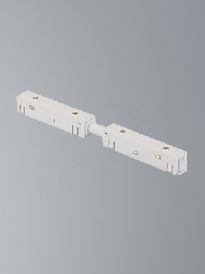 Коннектор питания 48В для магнитного шинопровода 20 мм, белый Vitaluce VT0200035-00