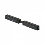 Коннектор питания 48В для магнитного шинопровода 20 мм, черный Vitaluce VT0200035-01