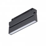 Трековый светильник поворотный магнитный 14Вт 48В 3000K 220мм, черный, 120° Vitaluce VT0200042-01.1