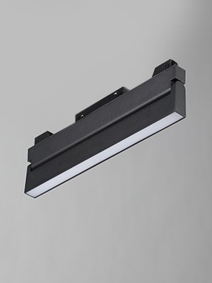 Трековый светильник поворотный магнитный 19Вт 48В 4000K 220мм, черный, 120° Vitaluce VT0200043-01 Трековый светильник поворотный магнитный 19Вт 48В 4000K 220мм, черный, 120° Vitaluce VT0200043-01