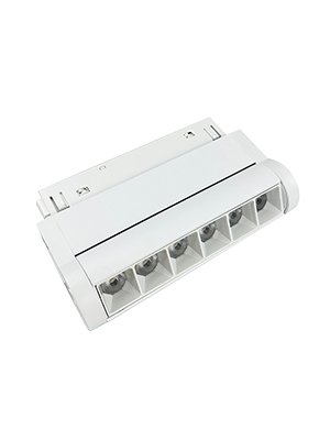 Трековый светильник поворотный магнитный 6Вт 48В 4000K, белый 60° Vitaluce VT0200044-00 Трековый светильник поворотный магнитный 6Вт 48В 4000K, белый 60° Vitaluce VT0200044-00