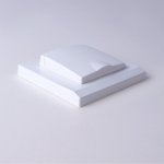 Рамка из поликарбоната на 1 пост Stark белый W0011801