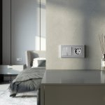 Рамка из поликарбоната на 2 поста Stark серебряный матовый W0021865