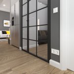 Рамка из поликарбоната на 2 поста Hammer белый W0022401