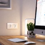 Рамка из акрила на 2 поста Acrylic айвори W0022743