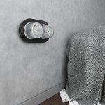 Рамка из стекла на 2 поста черный W0025108