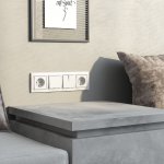 Рамка из поликарбоната на 4 поста Snabb Basic белый W0042001