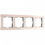 Рамка из акрила на 4 поста Acrylic айвори W0042743