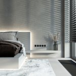 Рамка из поликарбоната на 5 постов Stark серебряный W0051806