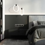 Рамка из поликарбоната на 5 постов Snabb Basic белый W0052001