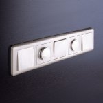 Рамка из поликарбоната на 5 постов Stream перламутровый W0052113