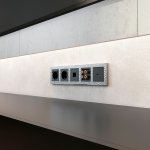 Рамка из поликарбоната на 5 постов Hammer серебряный W0052406