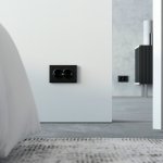 Рамка из поликарбоната для двойной розетки Stark черный W0081808