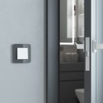 Выключатель одноклавишный проходной (белый матовый) W1112061