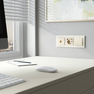 Клавиша для выключателя перекрестного (шампань рифленый) W1119010 Клавиша для выключателя перекрестного (шампань рифленый) W1119010