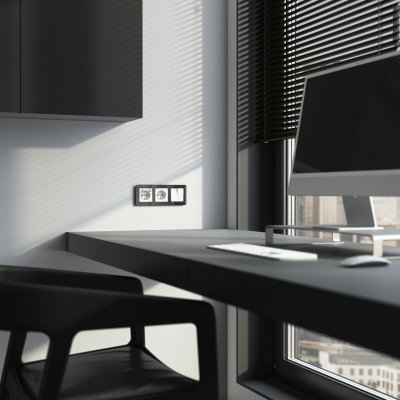 Выключатель двухклавишный проходной с подсветкой (белый) W1122101 Выключатель двухклавишный проходной с подсветкой (белый) W1122101