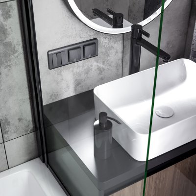 Набор клавиш для выключателя трехклавишного (графит рифленый) W1139004 Набор клавиш для выключателя трехклавишного (графит рифленый) W1139004