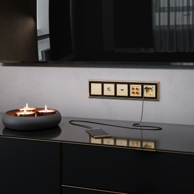 Заглушка (шампань рифленый) W1159210 Заглушка (шампань рифленый) W1159210